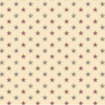 Betsy's Needlework R171314D-CREAM Shining Stars by Pam Buda for Marcus Fabrics