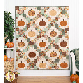  Pumpkin Patches Quilt Kit - Hello Autumn