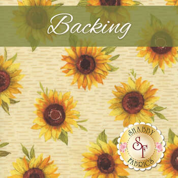  Sunflower Splendor Panel Quilt - 5yd Backing