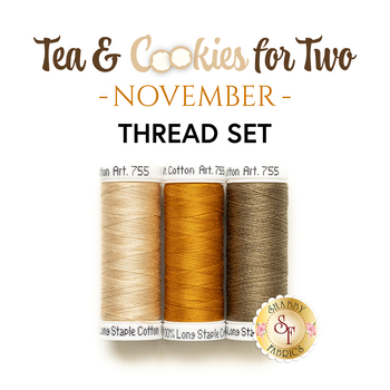 Tea & Cookies for Two - November - 3pc Thread Set