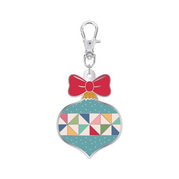 Enamel Happy Charm - Ornament by Lori Holt