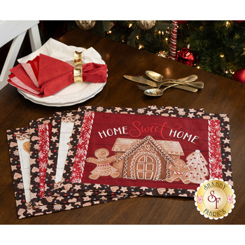  Self-Binding Placemats Kit - Makes 4 - Baking Up Joy