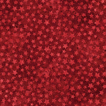 Stars & Stripes 13 - Stonehenge 27888-24 Red by Linda Ludovico for Northcott Fabrics