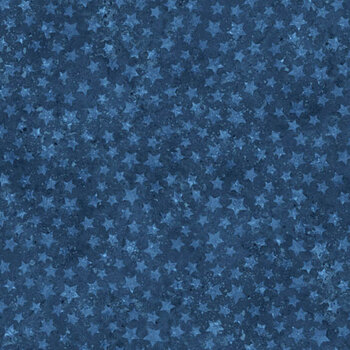 Stars & Stripes 13 - Stonehenge 27888-48 Dk Blue by Linda Ludovico for Northcott Fabrics