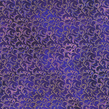 Mixed Metallics 23067-17 Iris by Robert Kaufman Fabrics