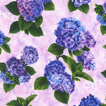 Hydrangea Grace 22988-23 Lavender by Robert Kaufman Fabrics