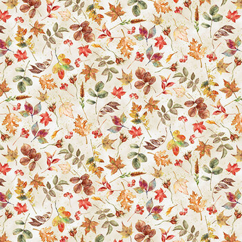 Harvest Bouquet X5545-20-Natural  by Hoffman Fabrics