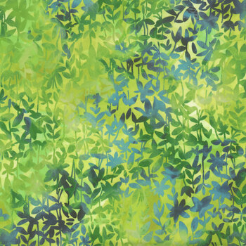 Bella Blossoms 23081-47 Grass by Studio RK for Robert Kaufman Fabrics