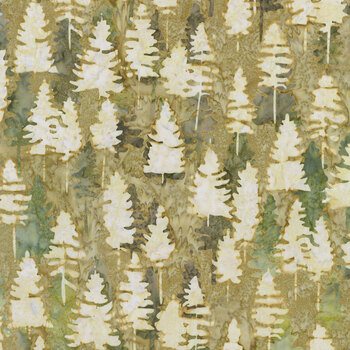 Woodland Wonders - Artisan Batiks 22937-214 Khaki by Studio RK for Robert Kaufman Fabrics