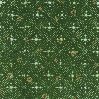 Twinkle Lights - Artisan Batiks 23154-7 Green by Lunn Studios for Robert Kaufman Fabrics