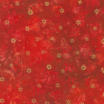 Twinkle Lights - Artisan Batiks 23155-113 Cranberry by Lunn Studios for Robert Kaufman Fabrics