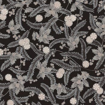 Holiday Flourish - Peppermint Twist 22948-304 Shadow by Studio RK for Robert Kaufman Fabrics