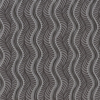 Holiday Flourish - Peppermint Twist 22950-183 Pewter by Studio RK for Robert Kaufman Fabrics