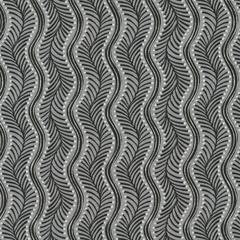 Holiday Flourish - Peppermint Twist 22950-183 Pewter by Studio RK for Robert Kaufman Fabrics