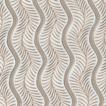 Holiday Flourish - Peppermint Twist 22950-303 Blanc by Studio RK for Robert Kaufman Fabrics