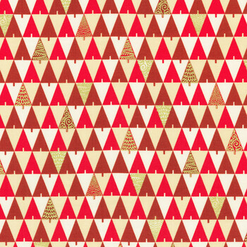 Holiday Flourish - Peppermint Twist 22951-478 Candy Cane by Studio RK for Robert Kaufman Fabrics