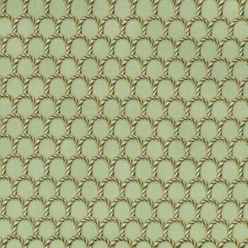 Holiday Flourish - Peppermint Twist 22952-34 Sage by Studio RK for Robert Kaufman Fabrics