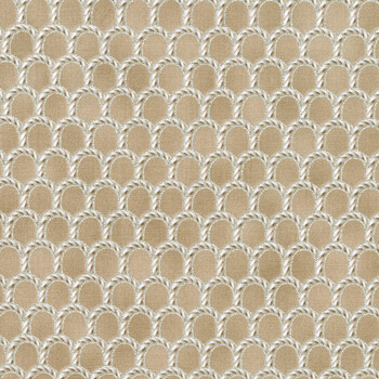 Holiday Flourish - Peppermint Twist 22952-160 Taupe by Studio RK for Robert Kaufman Fabrics