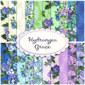 Hydrangea Grace  Yardage by Robert Kaufman Fabrics