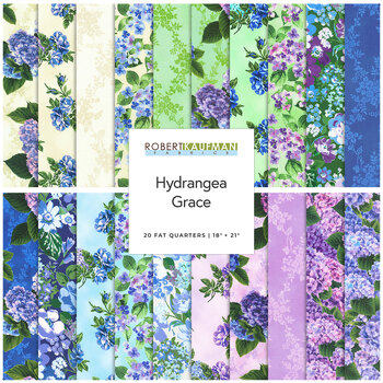 Hydrangea Grace  20 FQ Set by Robert Kaufman Fabrics