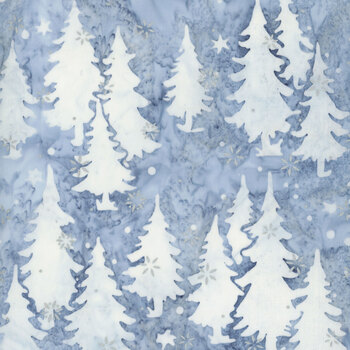 Winter Pines - Artisan Batiks 23141-65 Powder by Lunn Studios for Robert Kaufman Fabrics