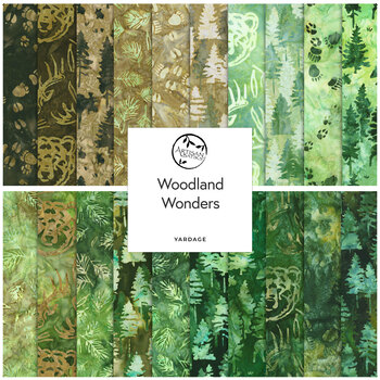 Woodland Wonders - Artisan Batiks  Yardage by Studio RK for Robert Kaufman Fabrics