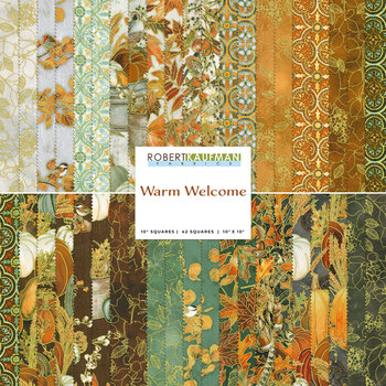 Warm Welcome  Ten Square by Lynnea Washburn for Robert Kaufman Fabrics