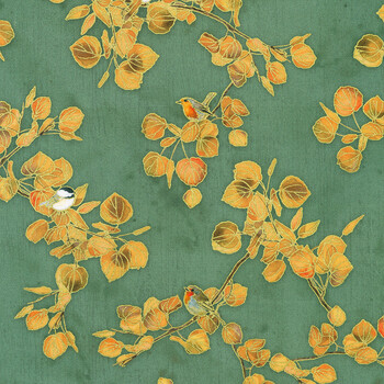 Warm Welcome 22965-476 Balsam by Lynnea Washburn for Robert Kaufman Fabrics