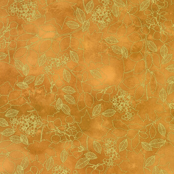 Warm Welcome 22967-142 Amber by Lynnea Washburn for Robert Kaufman Fabrics