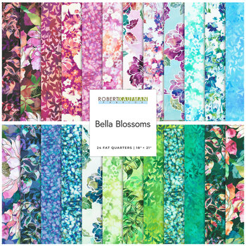 Bella Blossoms  24 FQ Set by Studio RK for Robert Kaufman Fabrics