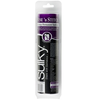 Cut Away Fuse N Stitch Stabilizer White 8in x 8yds by Sulky