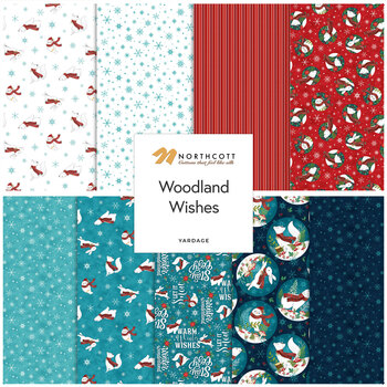 Woodland Wishes  Yardage by Michael Zindell for Northcott Fabrics