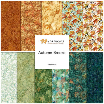 Autumn Breeze  Yardage by Northcott Fabrics 