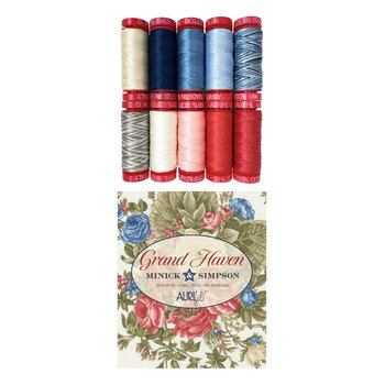 Aurifil 10pc Thread Set - Grand Haven by Minick & Simpson