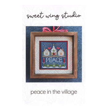 Peace In The Village Cross Stitch Pattern