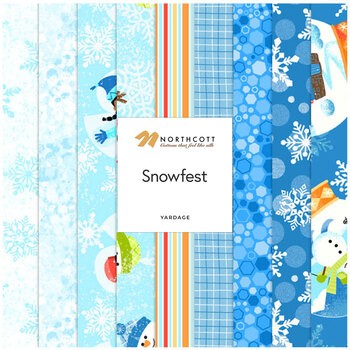 Snowfest  Yardage by Patrick Lose for Northcott Fabrics