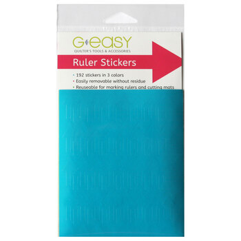 GEasy Ruler Stickers - Tropical Brights