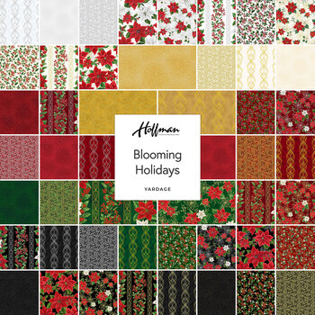 Blooming Holidays  Yardage by Hoffman Fabrics