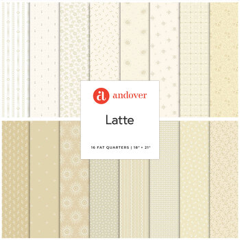 Latte  16 FQ Set by Andover Fabrics