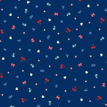 Star-Spangled Beauty MAS10843-N Navy by Kimberbell for Maywood Studio