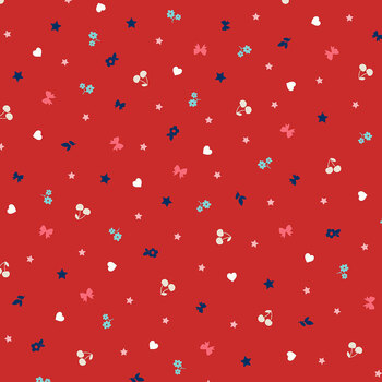 Star-Spangled Beauty MAS10843-R Red by Kimberbell for Maywood Studio