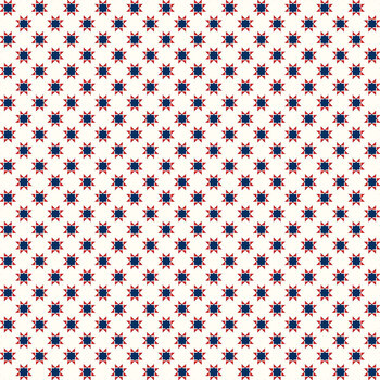 Star-Spangled Beauty MAS10845-E Soft White by Kimberbell for Maywood Studio