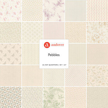 Pebbles  24 FQ Set by Edyta Sitar for Andover Fabrics