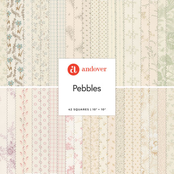 Pebbles  Ten Square by Edyta Sitar for Andover Fabrics