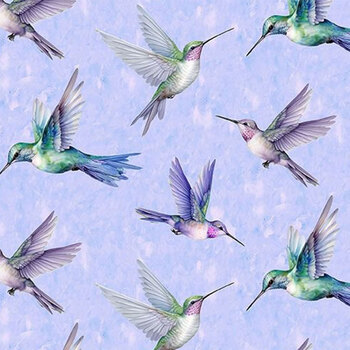 Garden Delight BIRD-CD3507 Multi by Timeless Treasures Fabrics