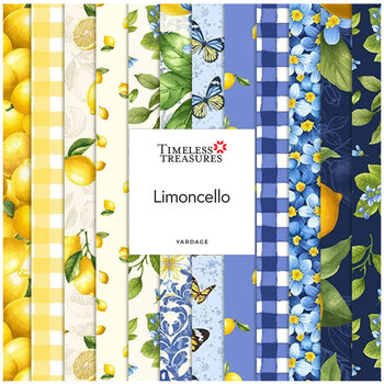 Limoncello  Yardage by Timeless Treasures Fabrics