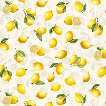 Limoncello FRUIT-CD3444 CREAM by Timeless Treasures Fabrics