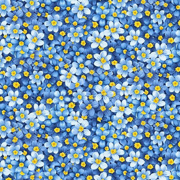 Limoncello FRUIT-CD3447 BLUE by Timeless Treasures Fabrics