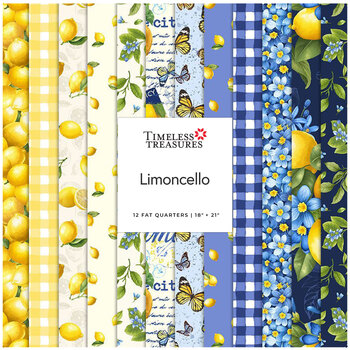 Limoncello  12 FQ Set by Timeless Treasures Fabrics