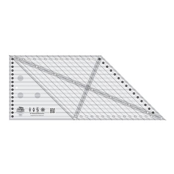 Creative Grids 45 Degree Diamond Dimensions Quilt Ruler